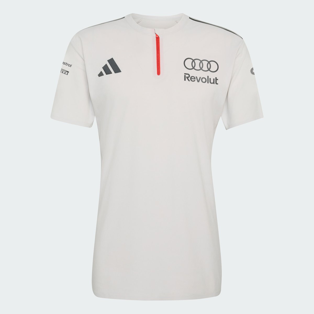 Polo Manches Courtes Ingénieurs Et Équipe Marketing Audi Revolut F1 Team Polo Manches Courtes Ingénieurs Et Équipe Marketing Audi Revolut F1 Team chalk pearl / iron metallic, adidas Performance