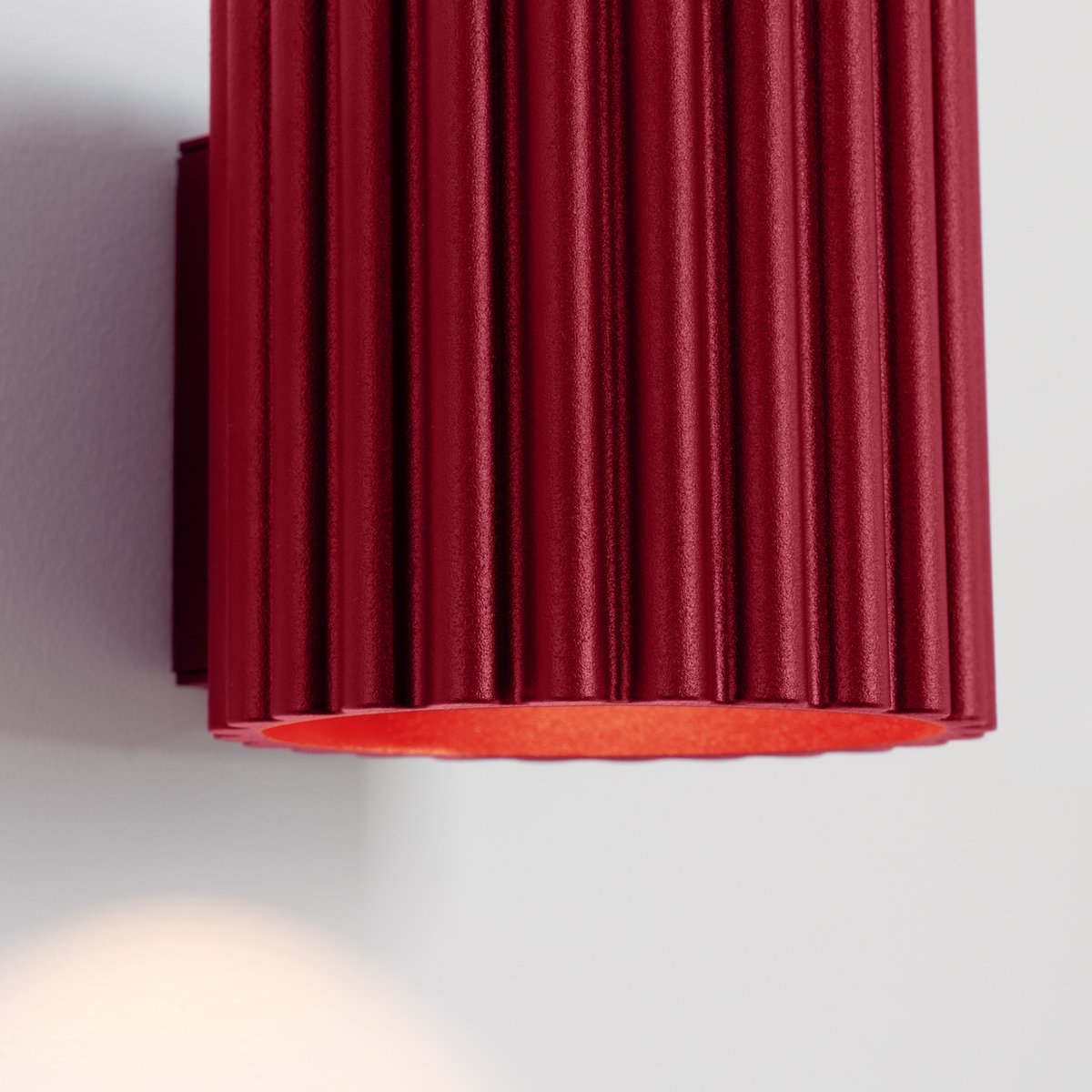 Applique Aluminium Bourgogne G9 1 Aura couleur unique, EDEN