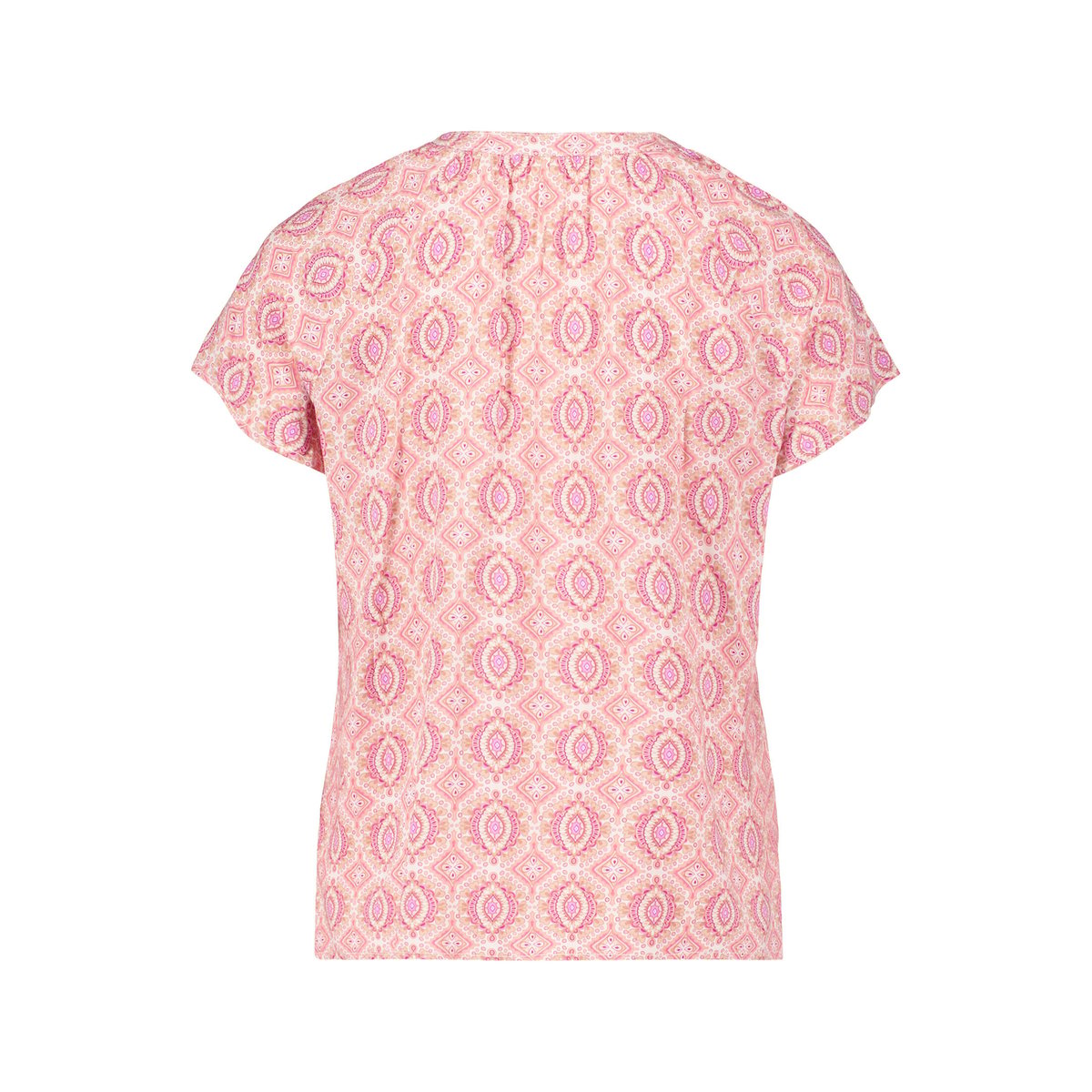 T-shirt façon blouse à ruches cream/apricot, CARTOON