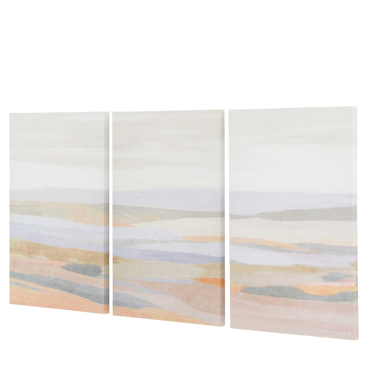 Set of 3 Infinite Triptych Canvas grey, ÉDITÉ