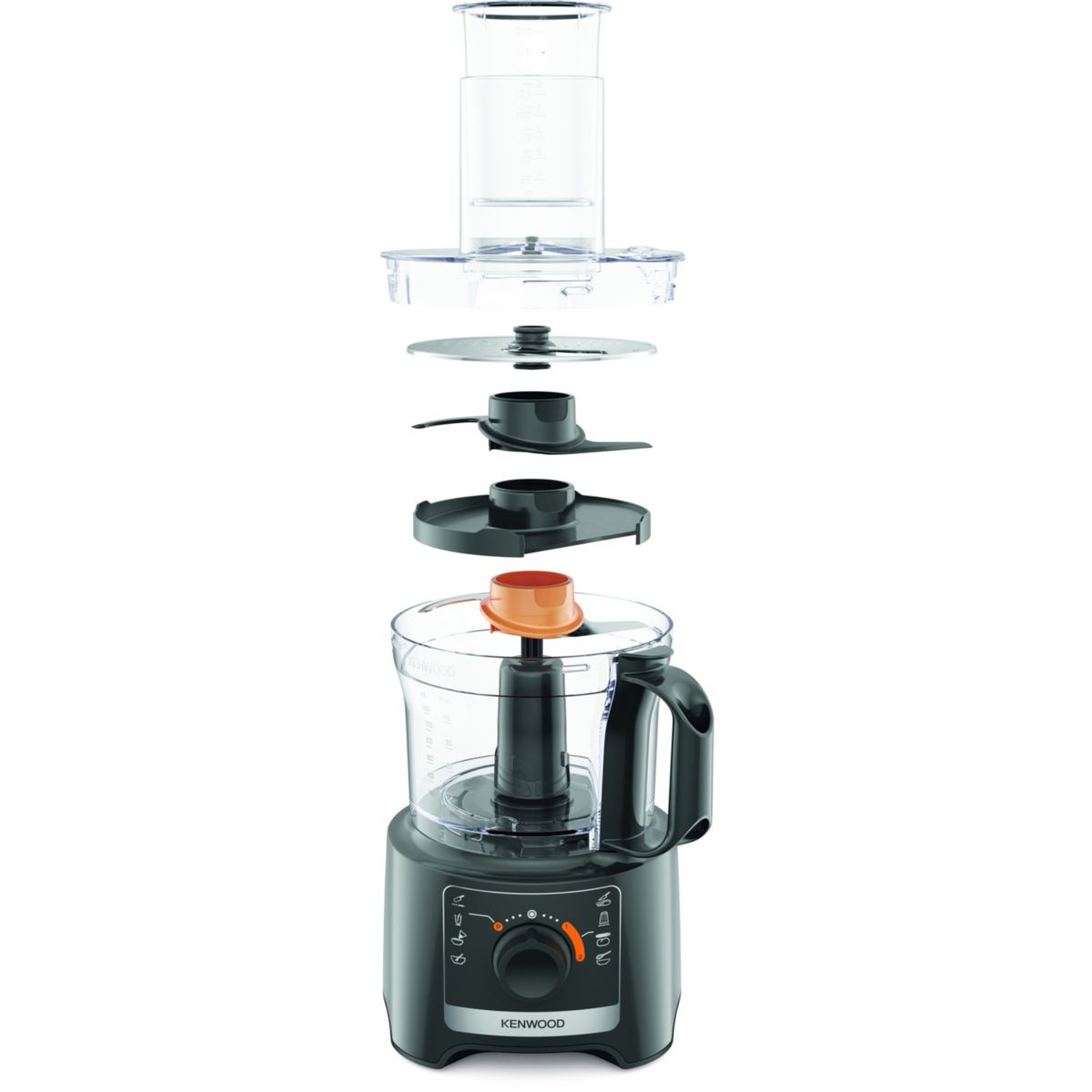 Robot multifonction FDP31.360GY Multipro compact couleur unique, KENWOOD