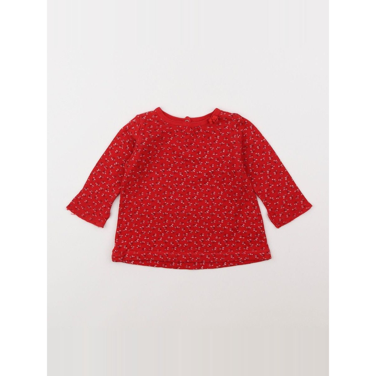 Tee-shirt - Très bon état rouge, PETIT BATEAU