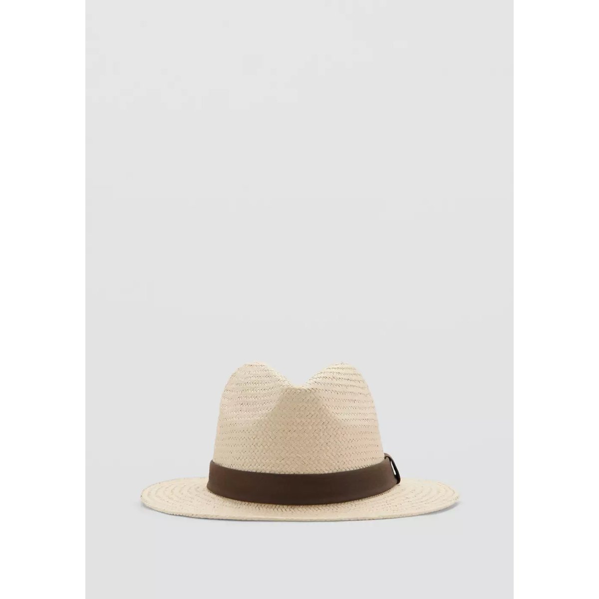 Chapeau fibre naturelle nœud écru, MANGO MAN