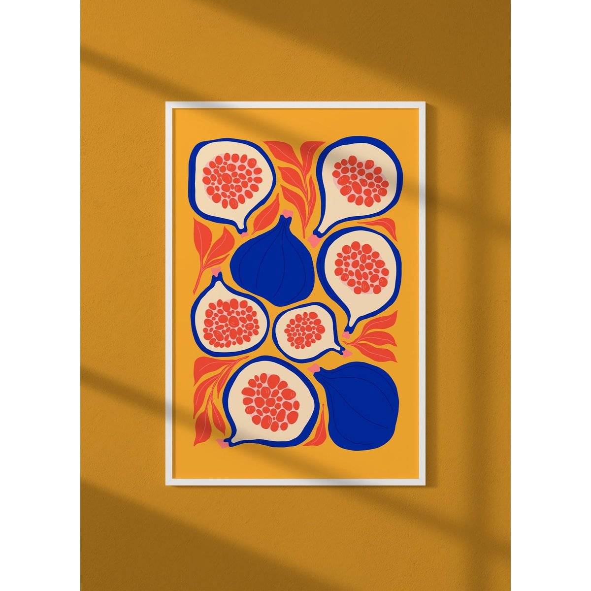 Affiche Figues d'Automne blanc, L'AFFICHERIE