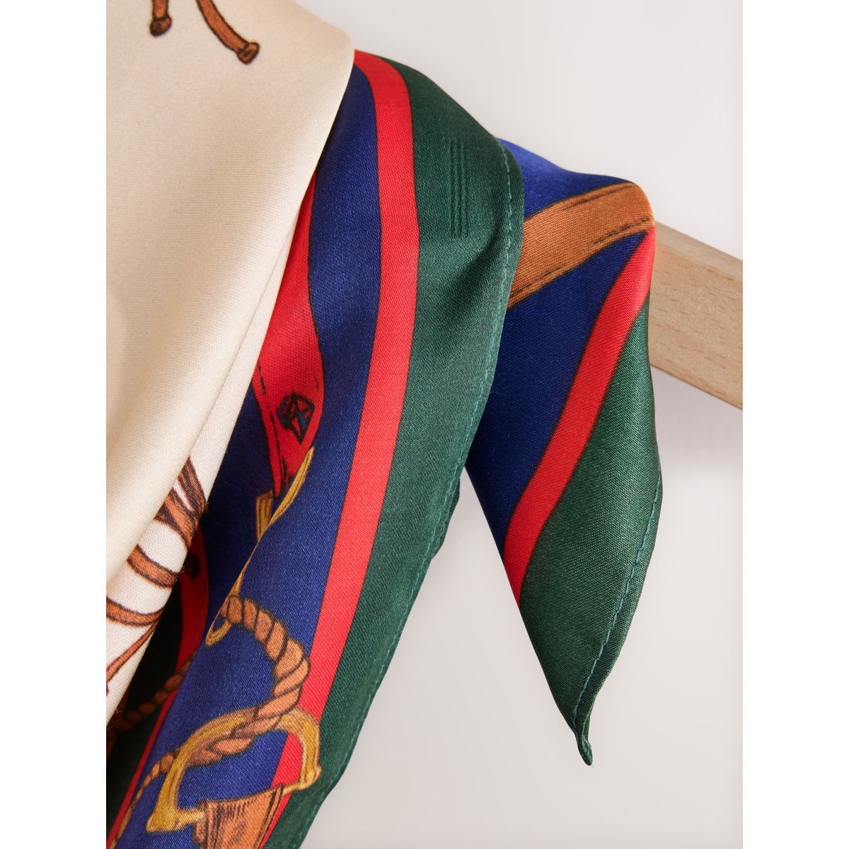 Foulard carré léger héritage de la marine, NEXT