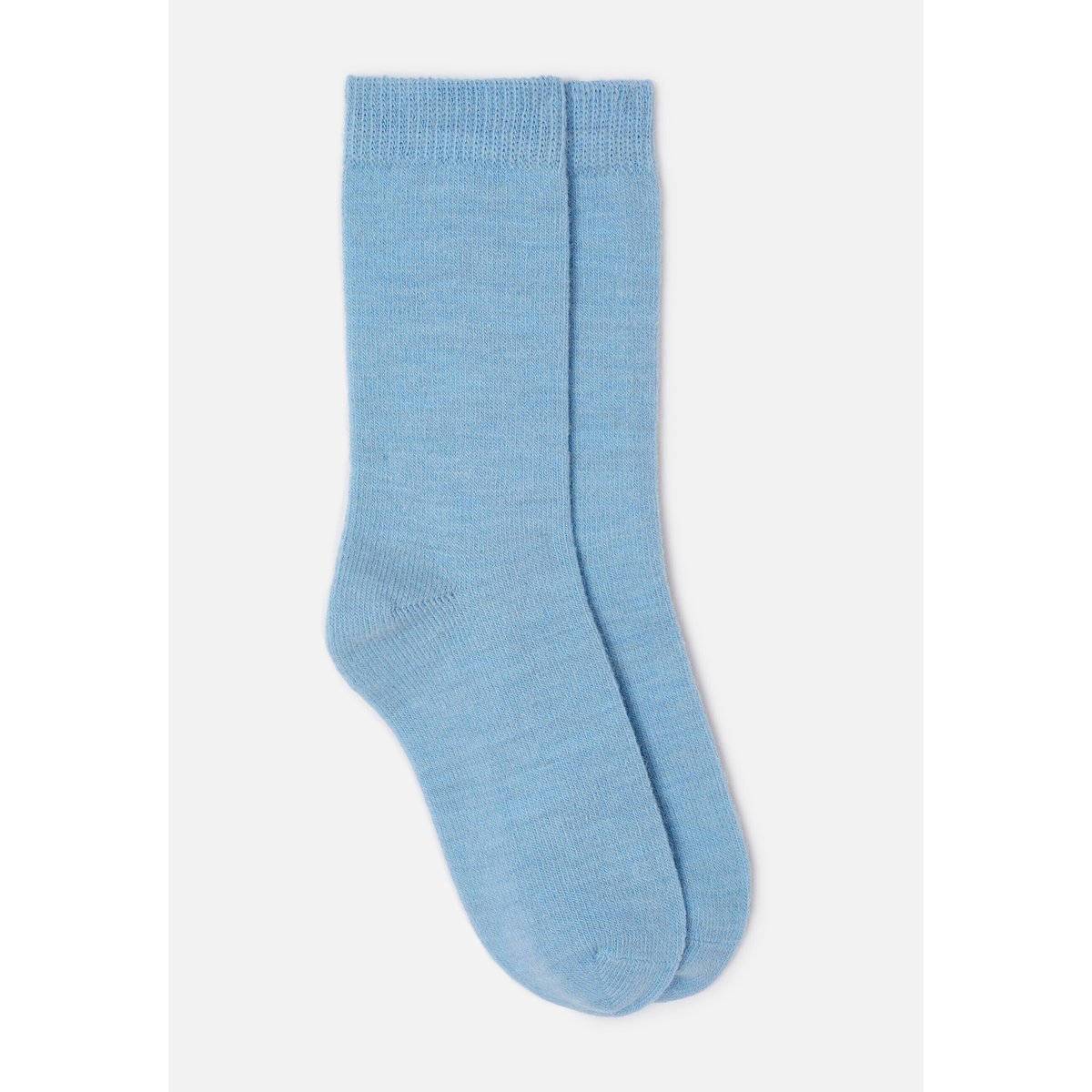 Paires de chaussettes unies thermolactyl - Lot de 2 bleu lot ciel + écru, DAMART
