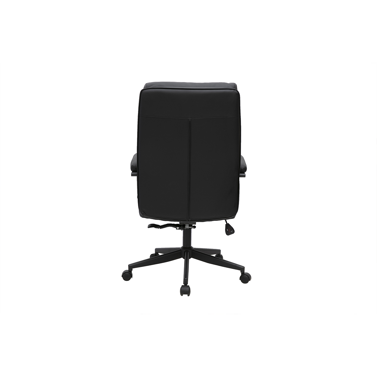 Fauteuil de bureau à roulettes noir SAEL noir, MILIBOO