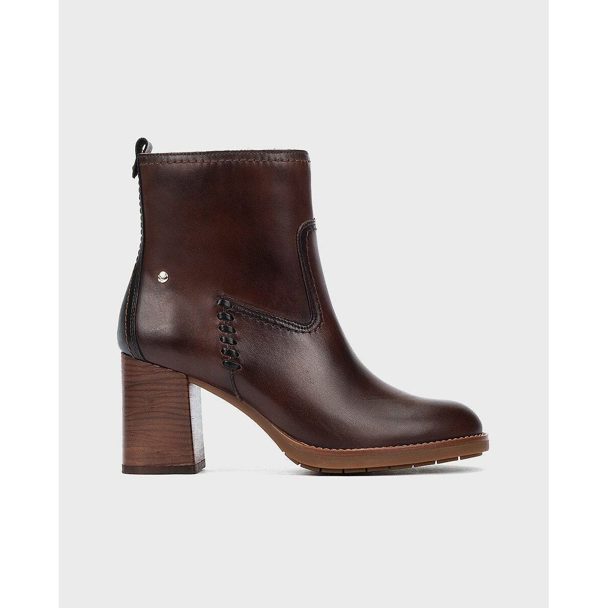 Bottines en cuir Palencia marron, PIKOLINOS