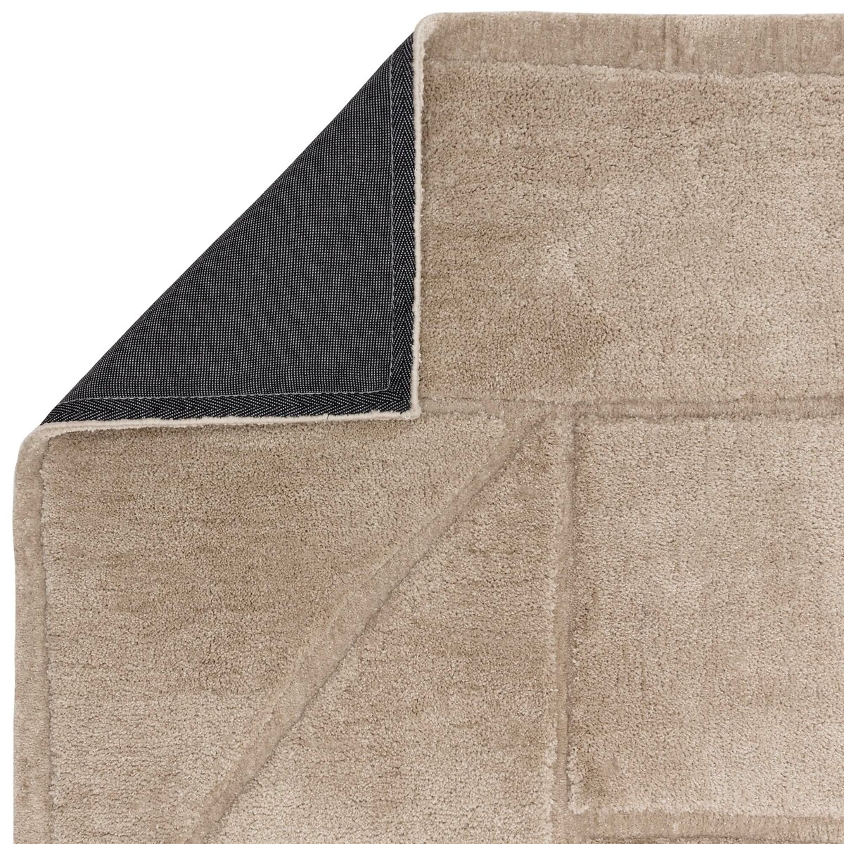 Tufted Geo Abstract Shapes Rug natural, ÉDITÉ