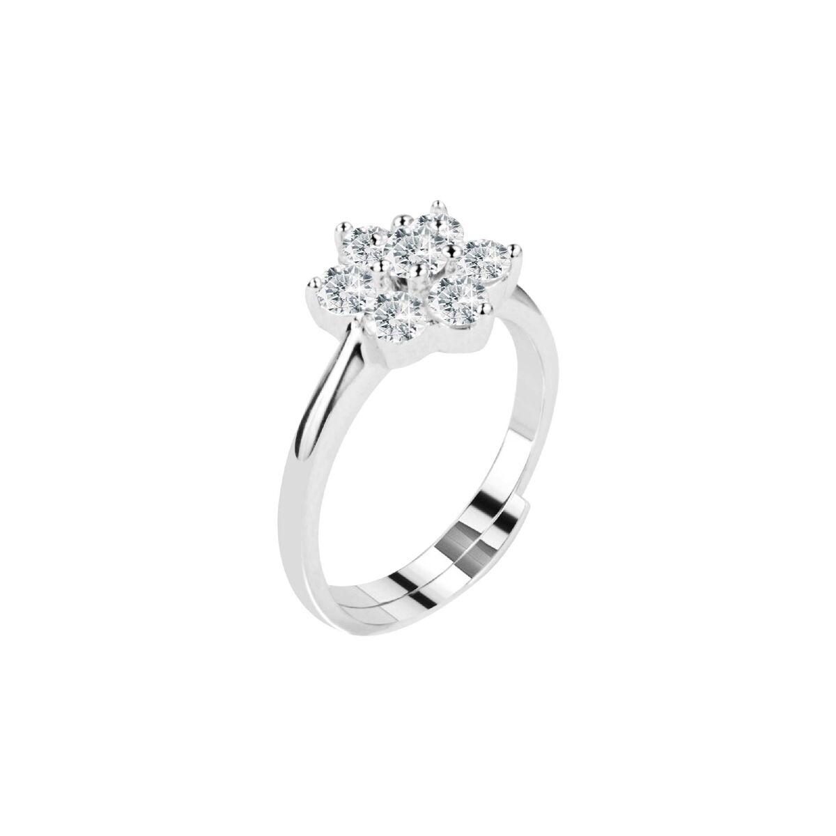 Bague en argent 925 STAR FLOWER argent, BLUESPIRIT