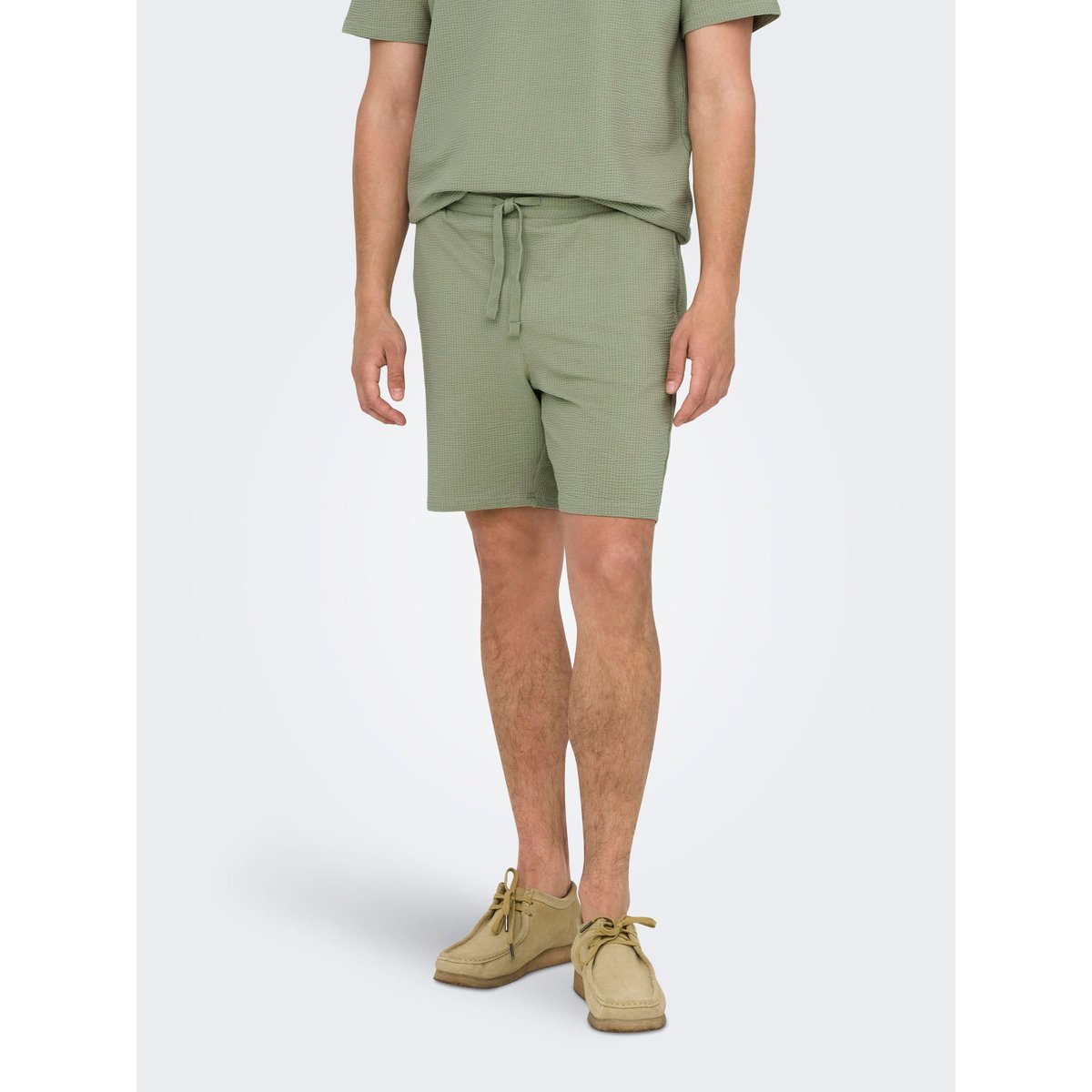 Short De Jogging seagrass, ONLY & SONS