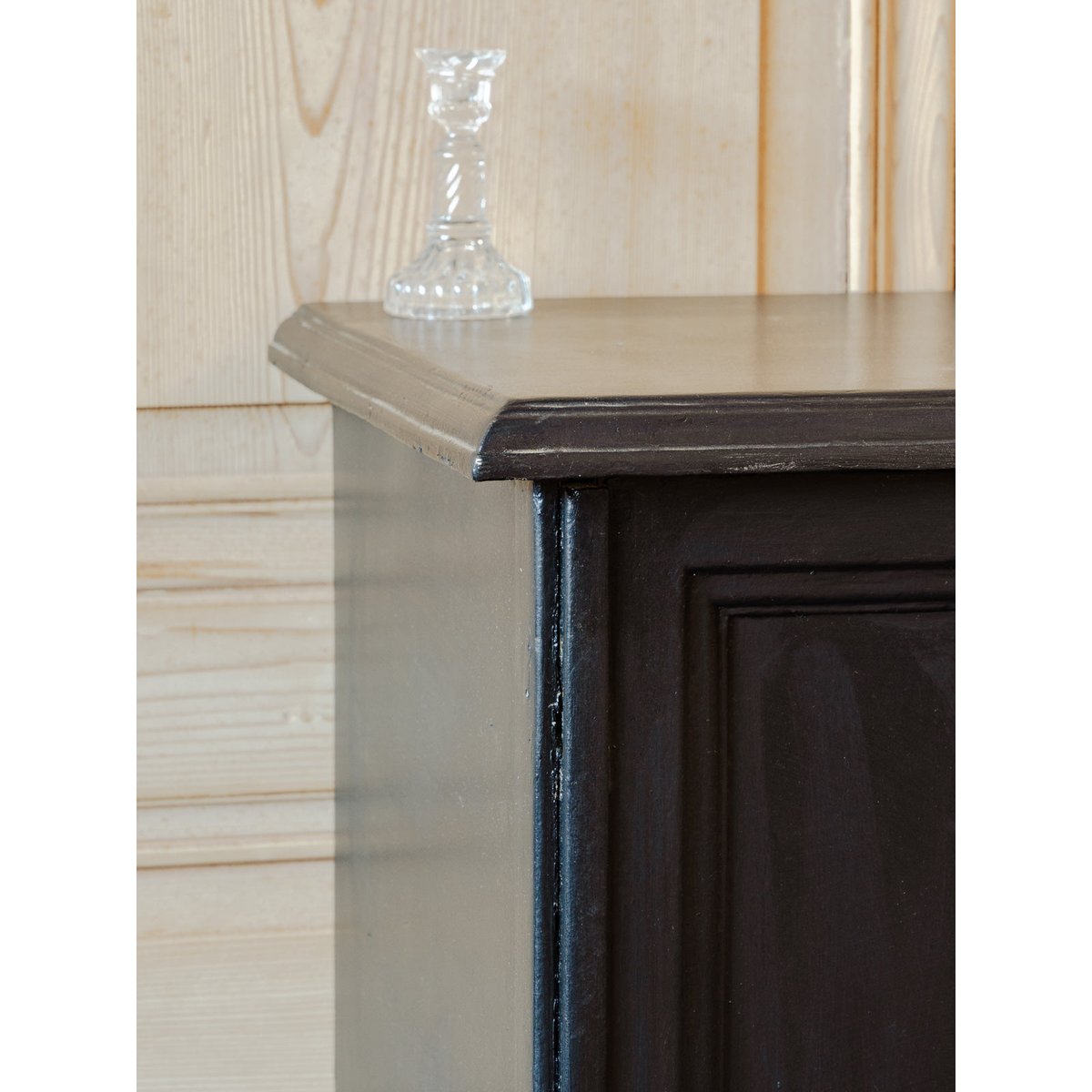 Secrétaire en bois noir Honoré N°193 - Bon état noir, DEBONGOUT