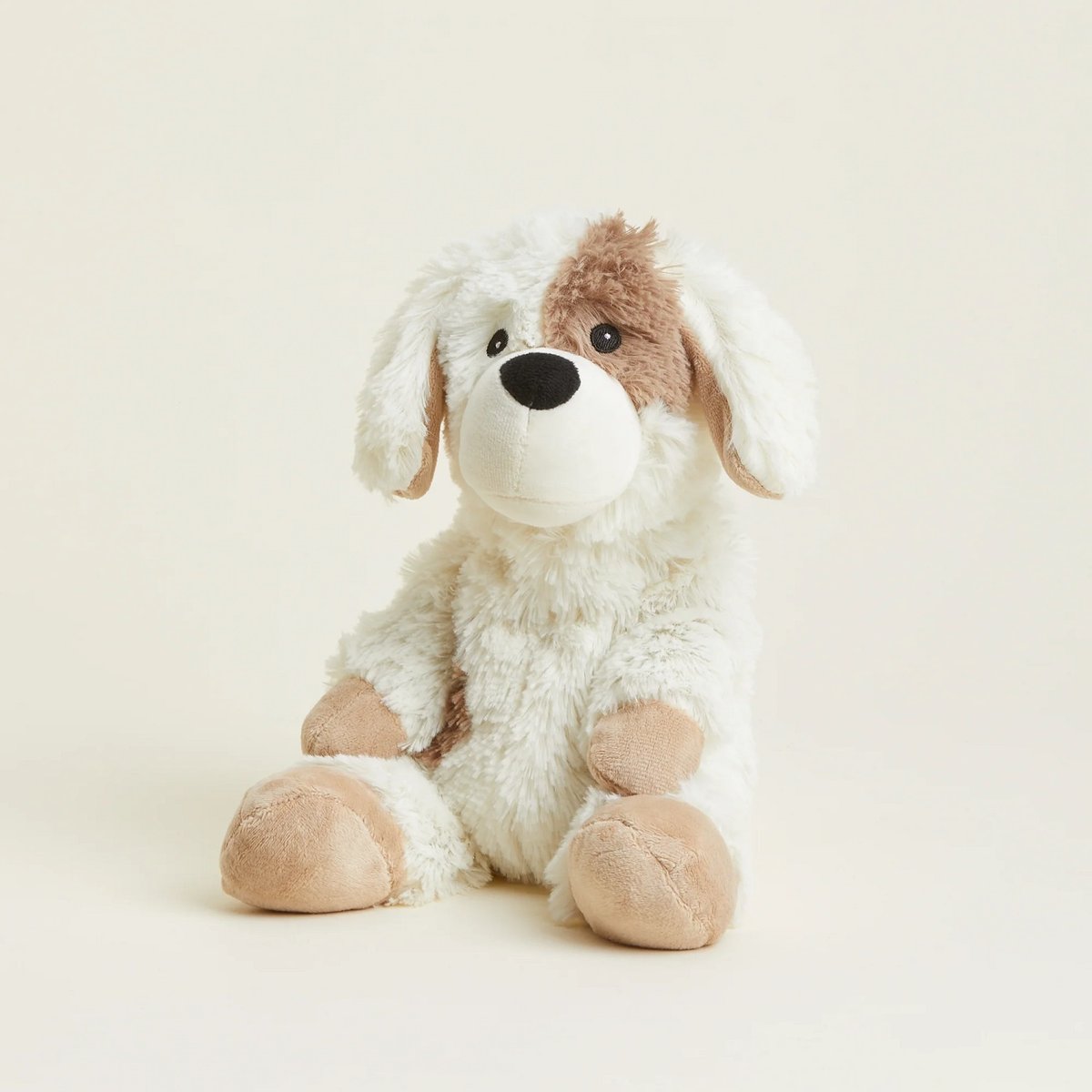 Peluche Bouillotte Chien beige, WARMIES