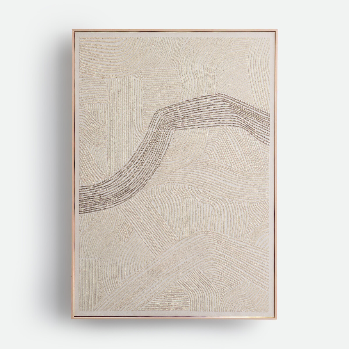 Tableau imprimé en 3D, largeur 85 x hauteur 120 cm, DUNA sable, LA REDOUTE INTERIEURS