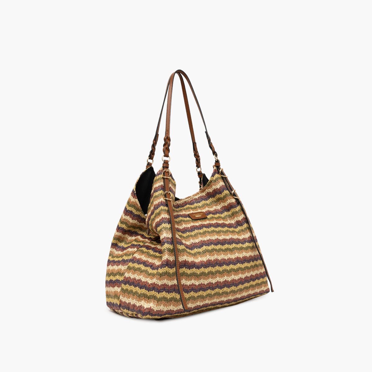 Grand sac shopper  S-Ringo multicolore, LOLLIPOPS