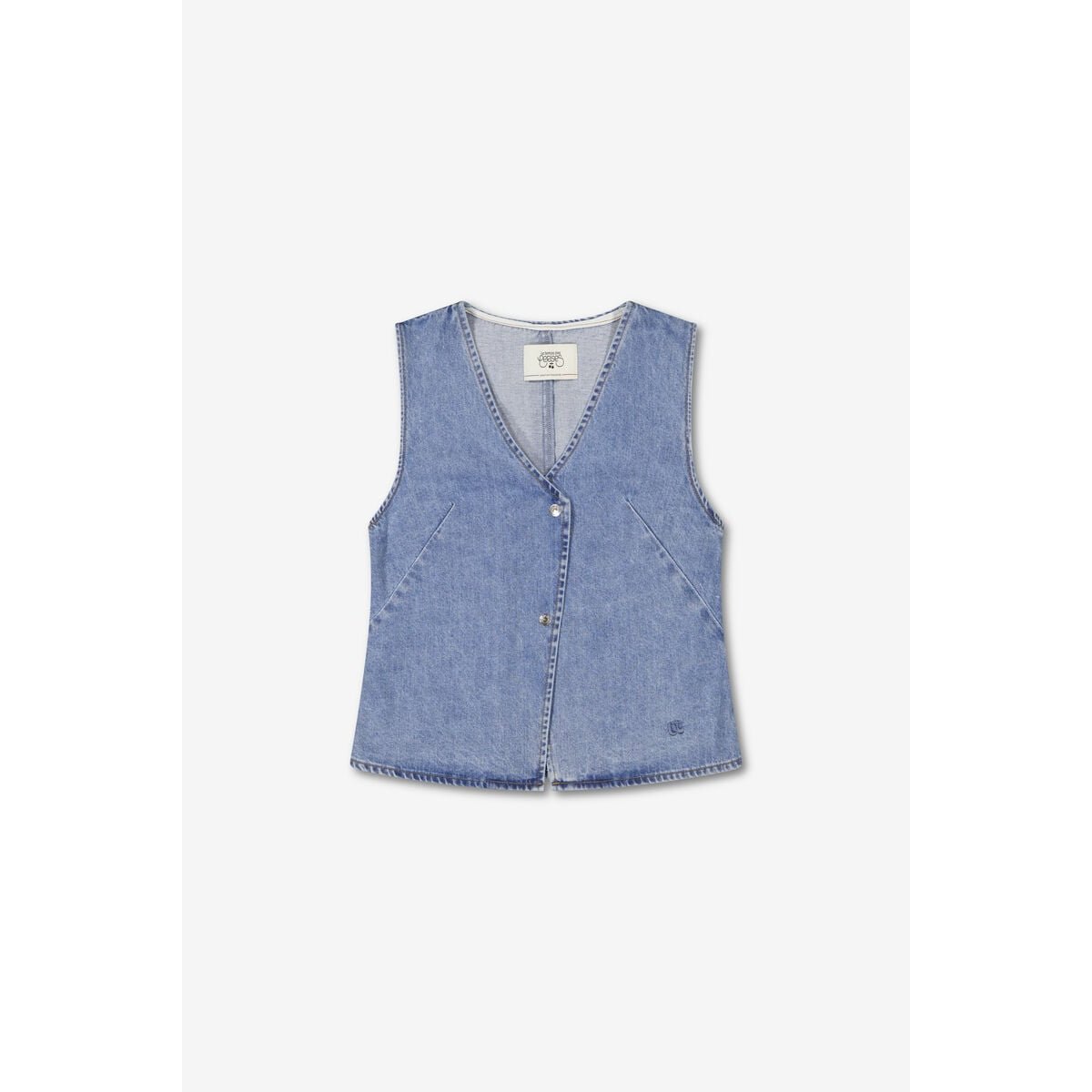 Gilet sans manches MELORA blue, LE TEMPS DES CERISES