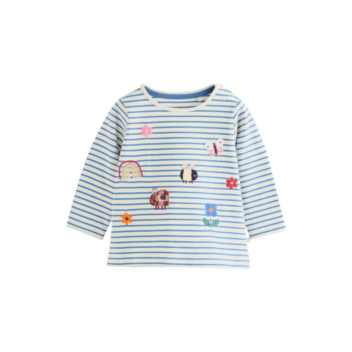 T-shirt et legging bébé, 6 pièces bleu marine rayé, NEXT