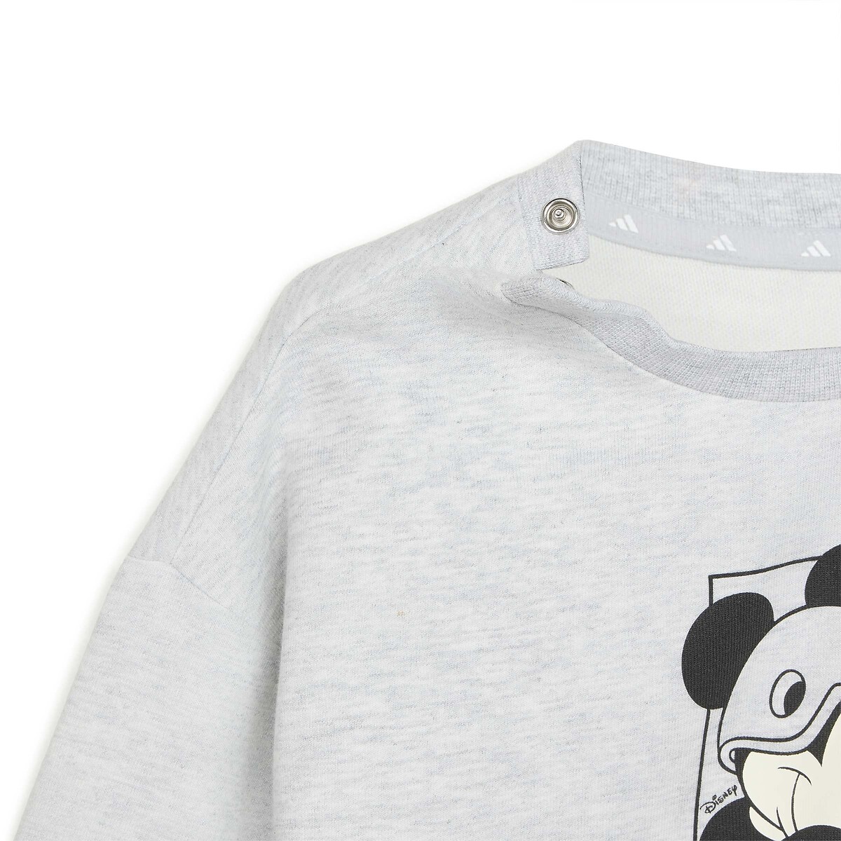 Ensemble en molleton, sweat col rond et pantalon de jogging, Disney gris/noir, ADIDAS SPORTSWEAR