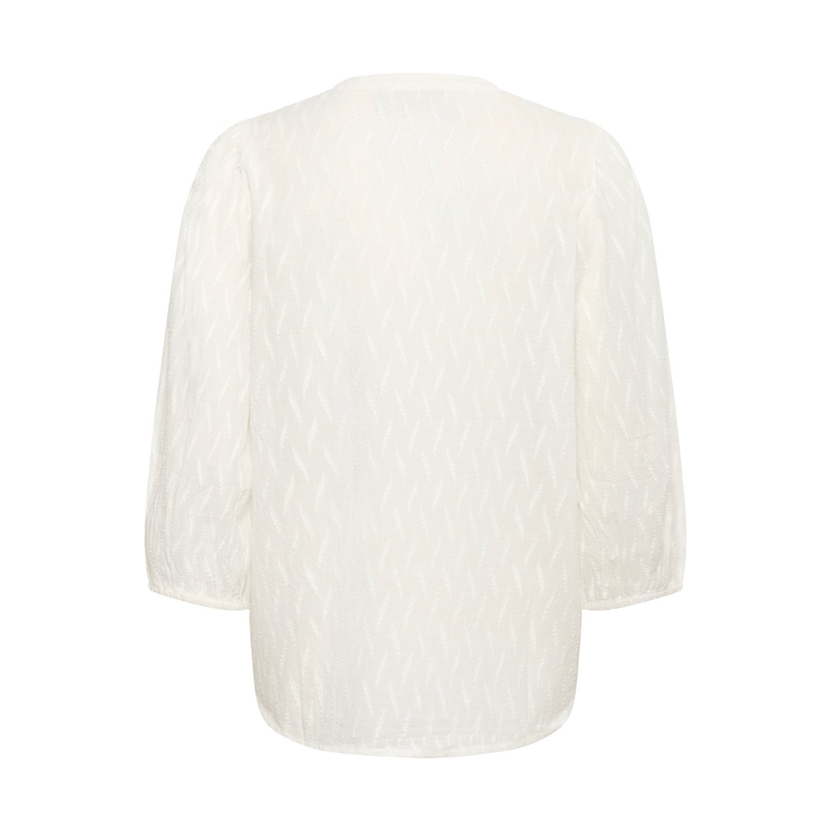 Blouse à manches courtes blanc chalk, KAFFE