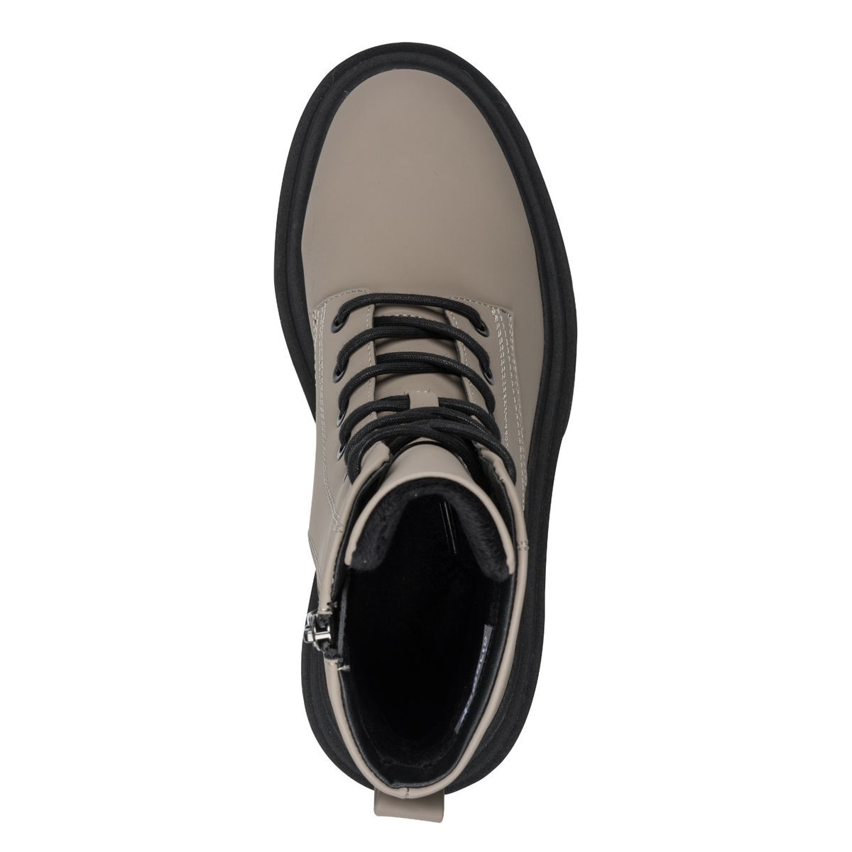 Bottine zippée marron taupe, TAMARIS