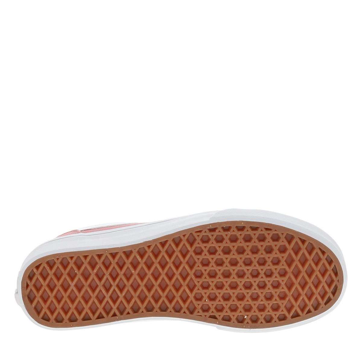 Baskets VERO LS cuir talon plat rose, VANS
