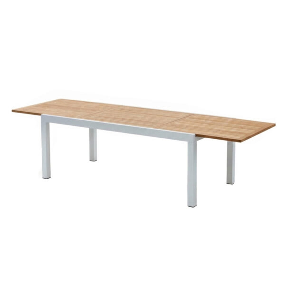 Ensemble en aluminium, 12 sièges BALITECK blanc, WILSA GARDEN