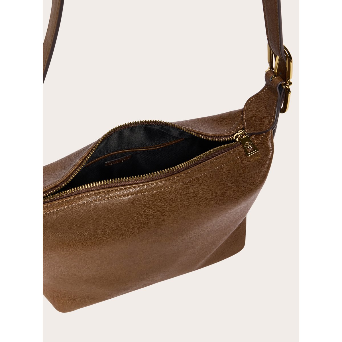 Sac à bandoulière réglable marron, MOTIVI