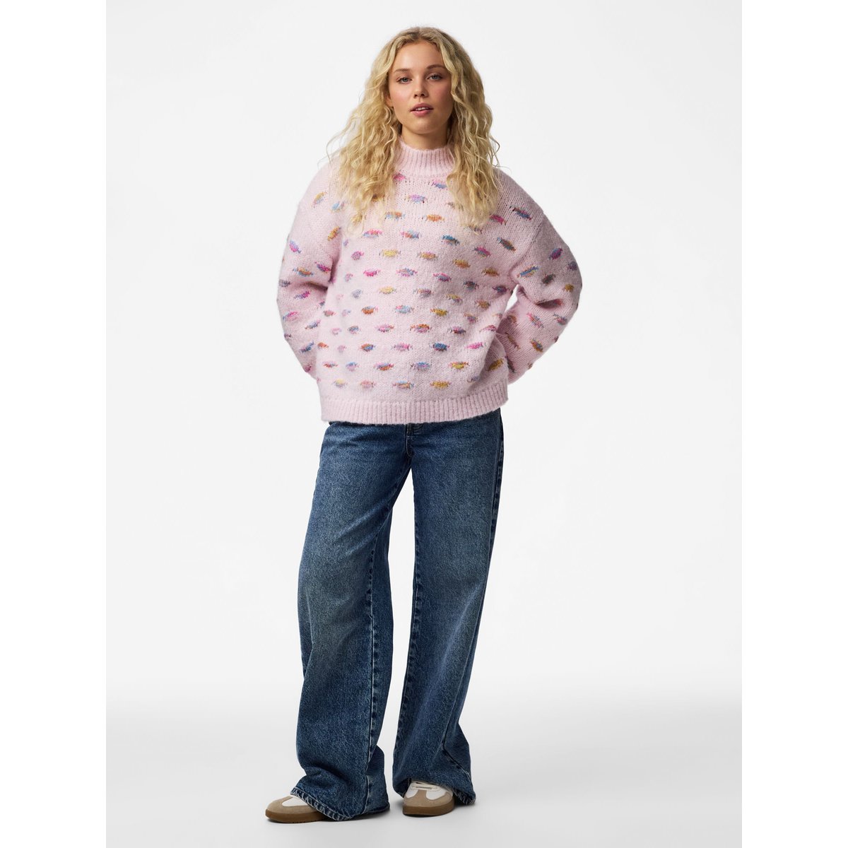 Pull En Maille violet - light lilac1, PIECES