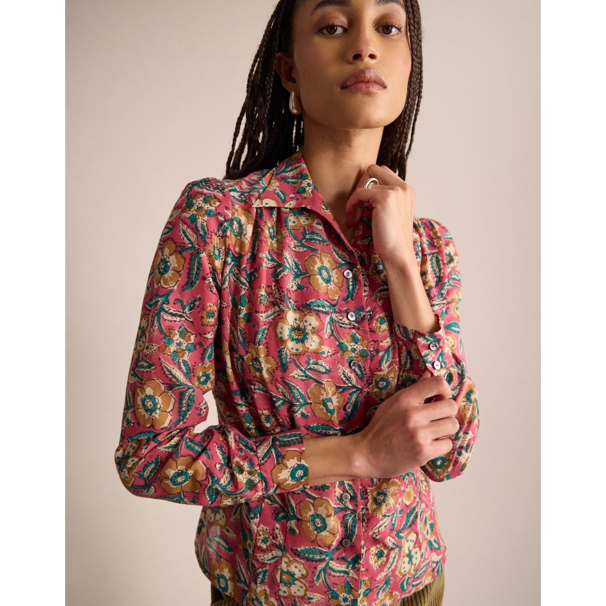Chemise Rita imprimé, INES DE LA FRESSANGE PARIS