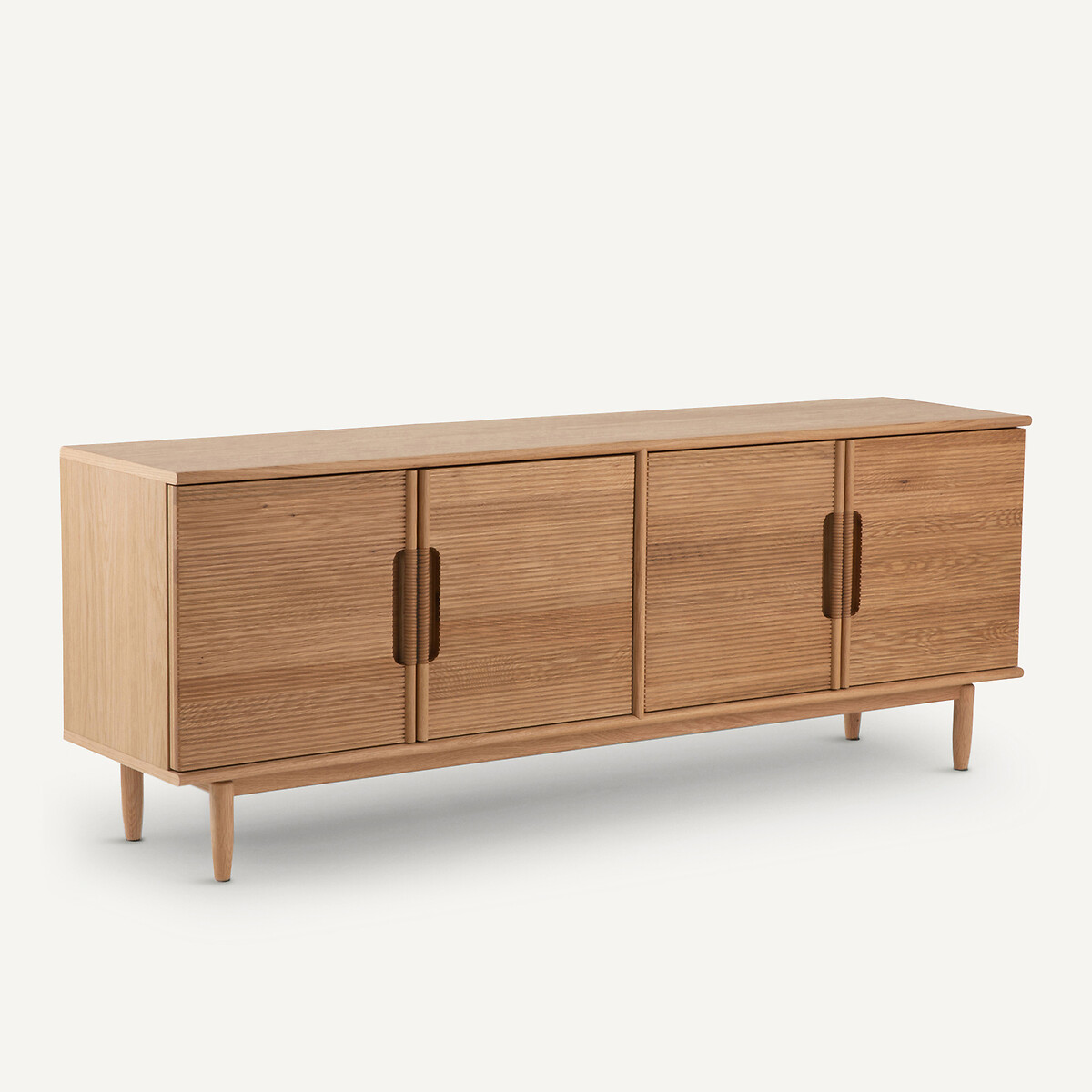 Buffet enfilade chêne et plaqué, Melaly chêne naturel, AM.PM