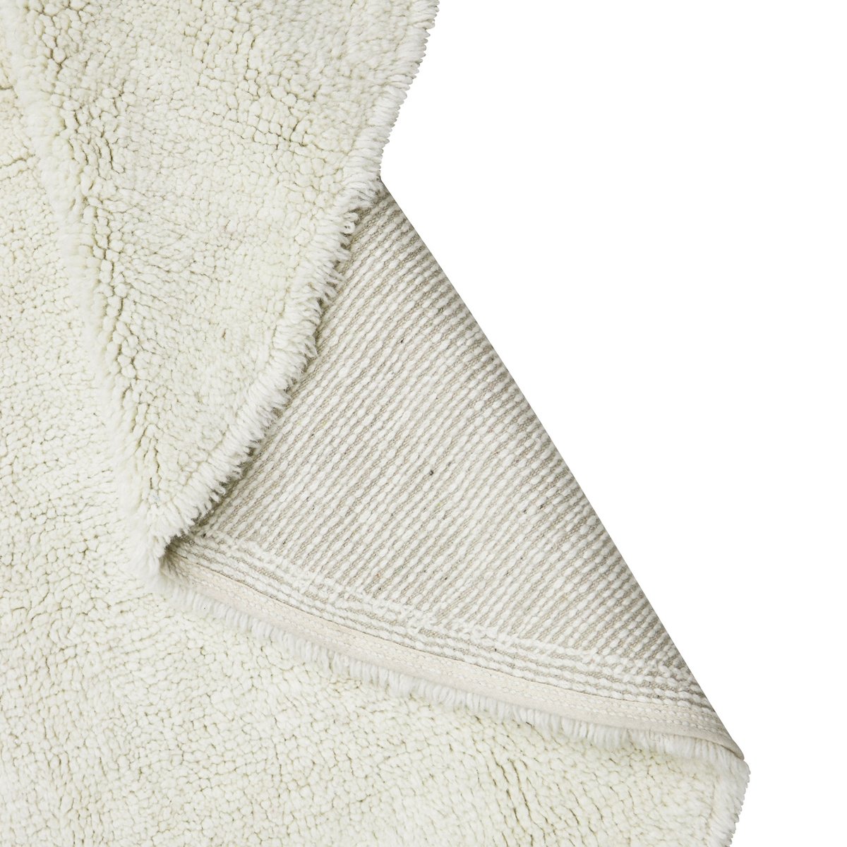 Tapis rond en laine Silhouettes naturel, LORENA CANALS