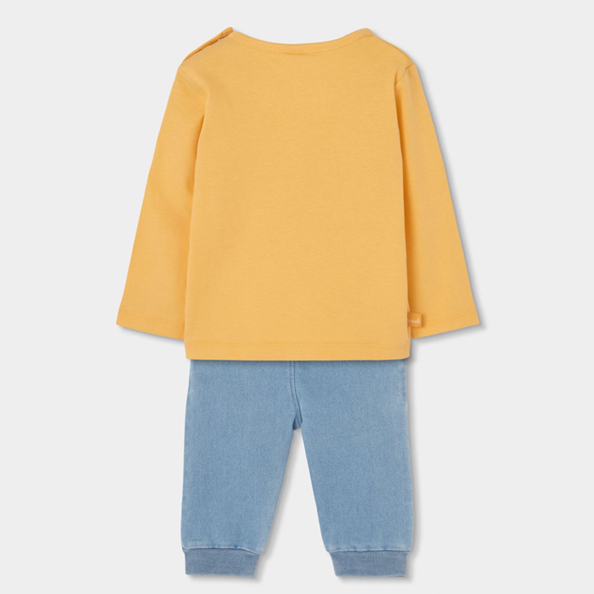 Ensemble bébé coton jaune, BOBOLI