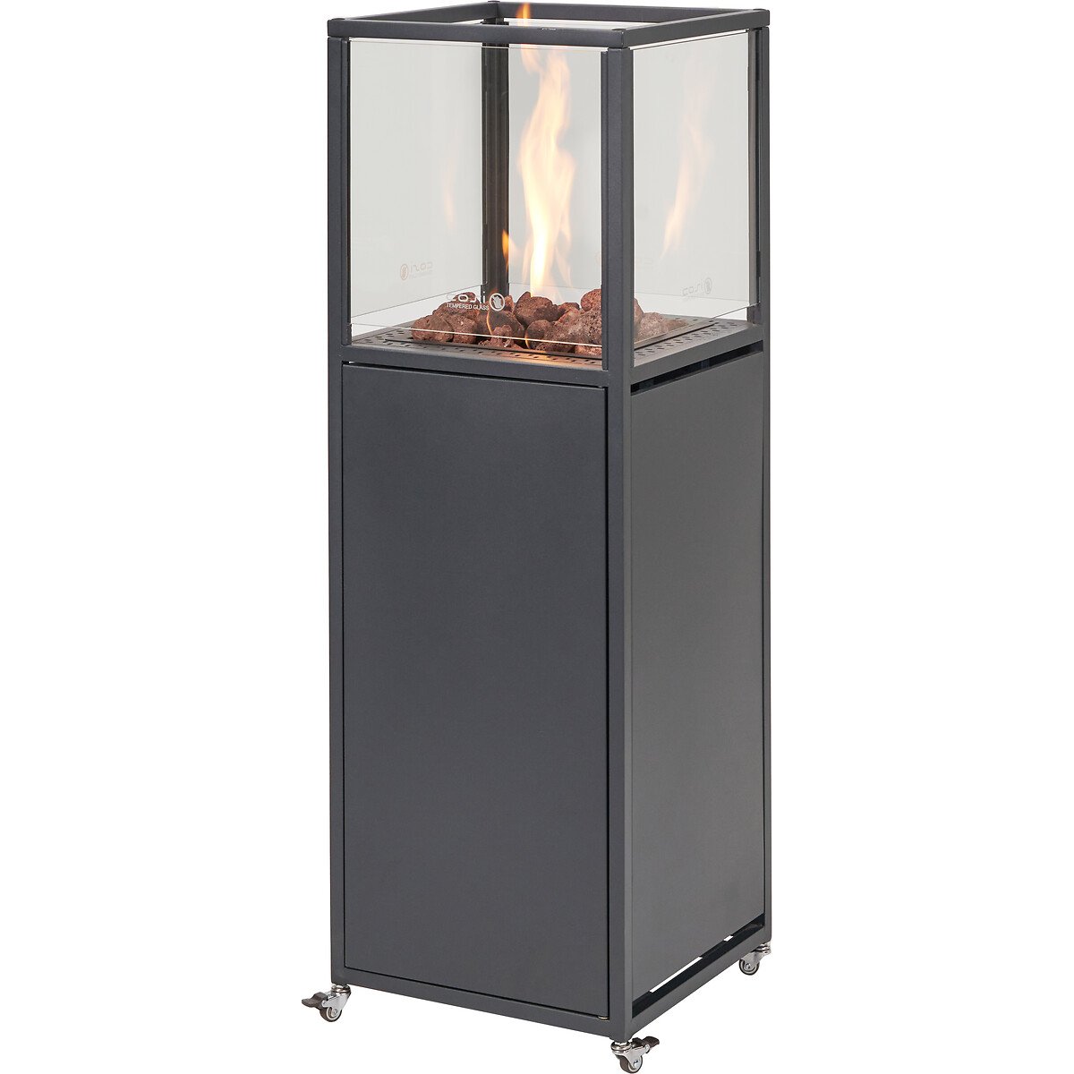 Cosipillar Dome Black Fire Lantern black, COSI