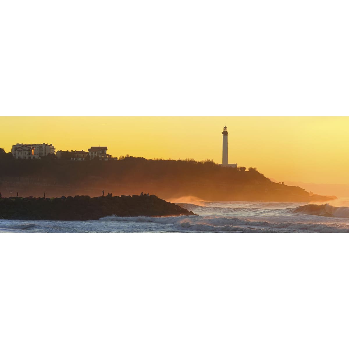 Tableau Mural Anglet MER tableaux sur toile-jaune, CEANOTHE