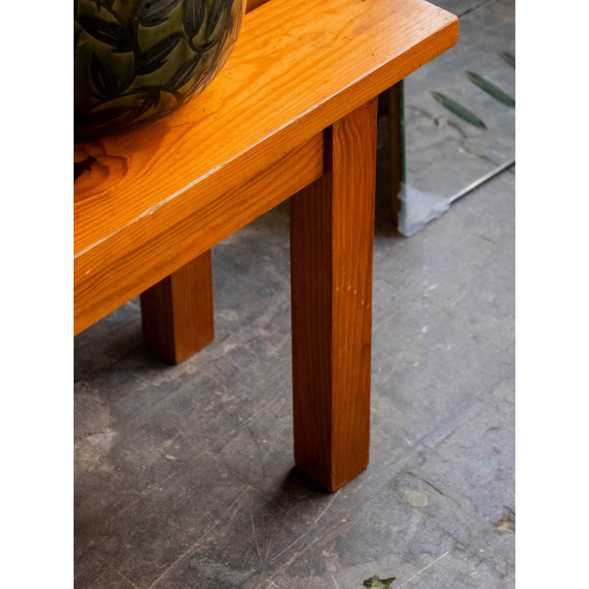 Banc au style japonais Antoine N°511 - Bon état bois clair, DEBONGOUT