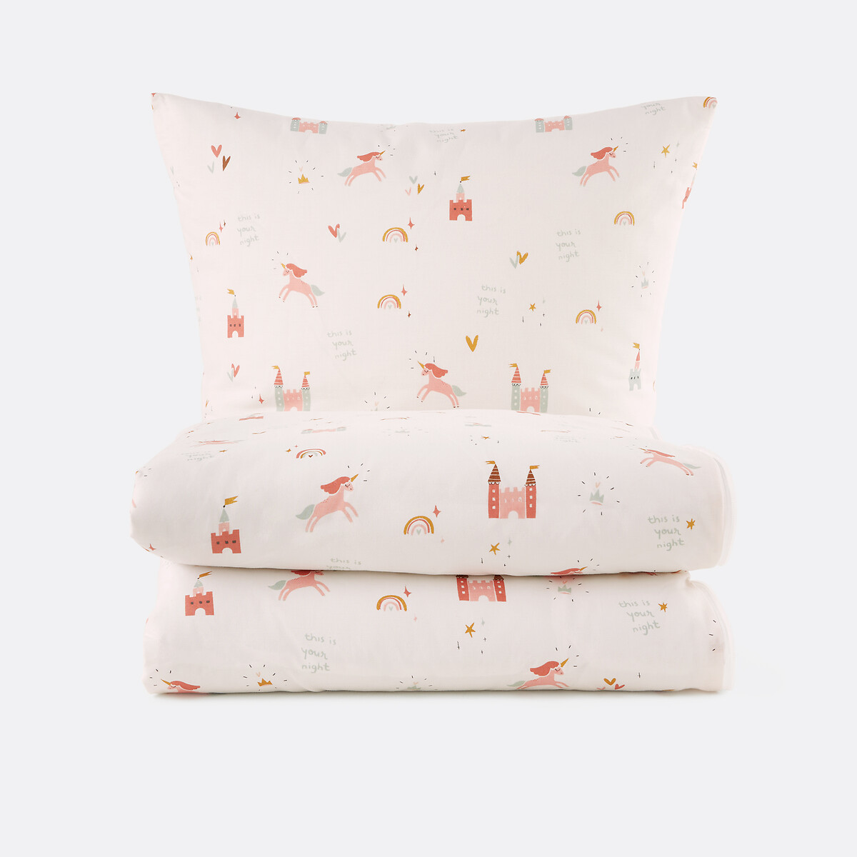 Caradou® avec couette, CHÂTEAU LICORNE ecru, LA REDOUTE INTERIEURS