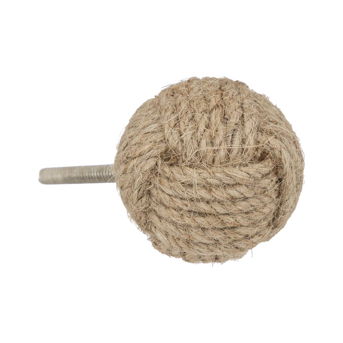 Lot de 2 boutons de meuble x2 DAYANA beige, ATMOSPHERA