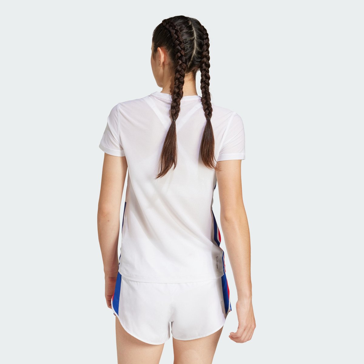 T-shirt de running Adizero Retro white, adidas Performance