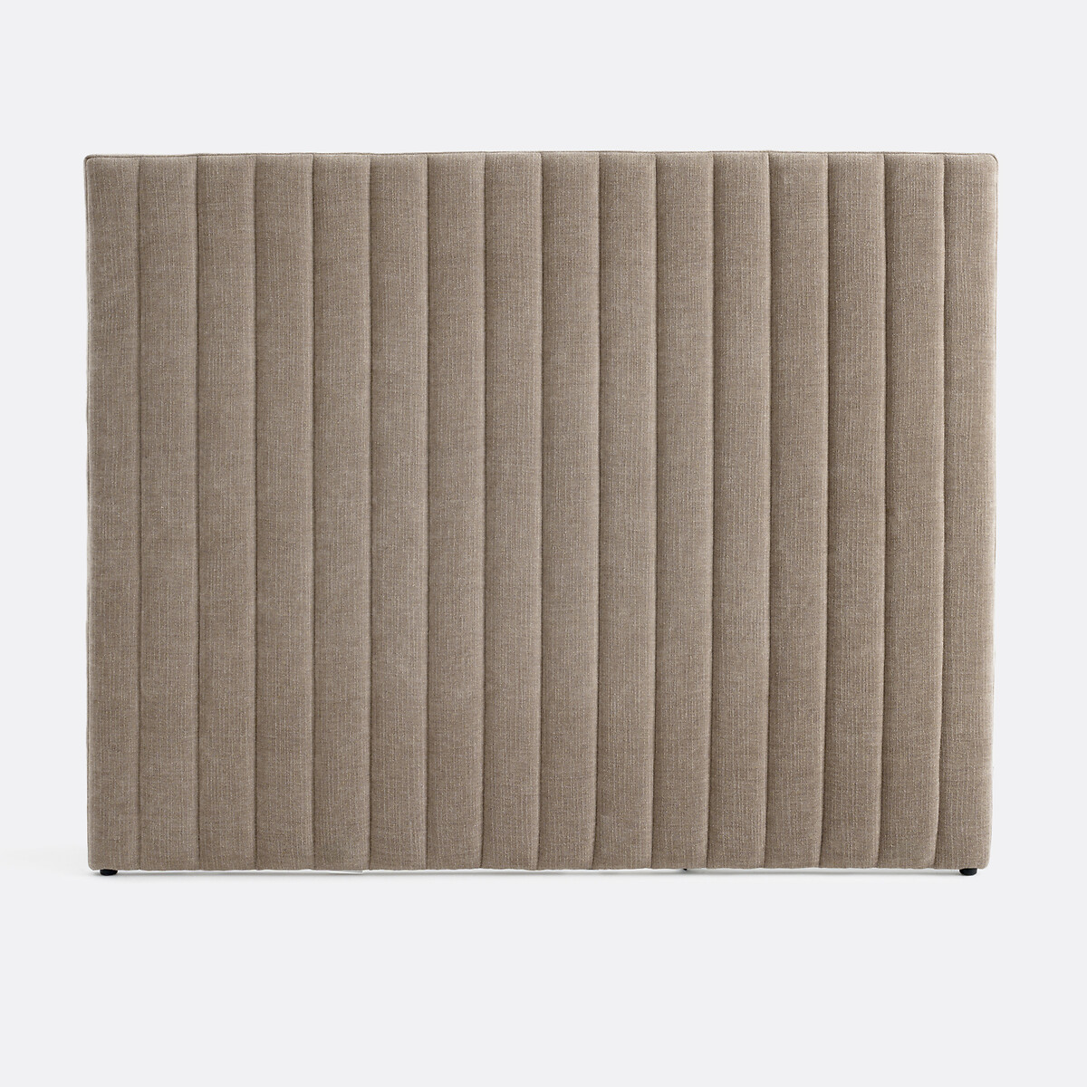 Tête de lit en tissu chenille, JEDEON taupe, LA REDOUTE INTERIEURS