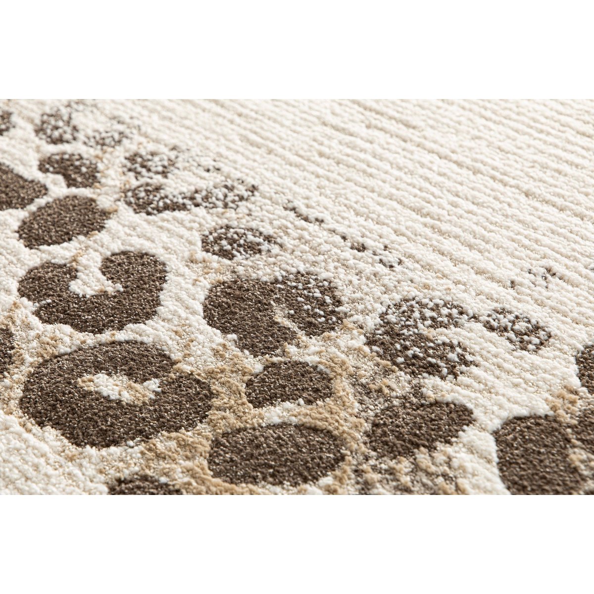 Tapis doux au design léopard WILD beige sable, AFK LIVING