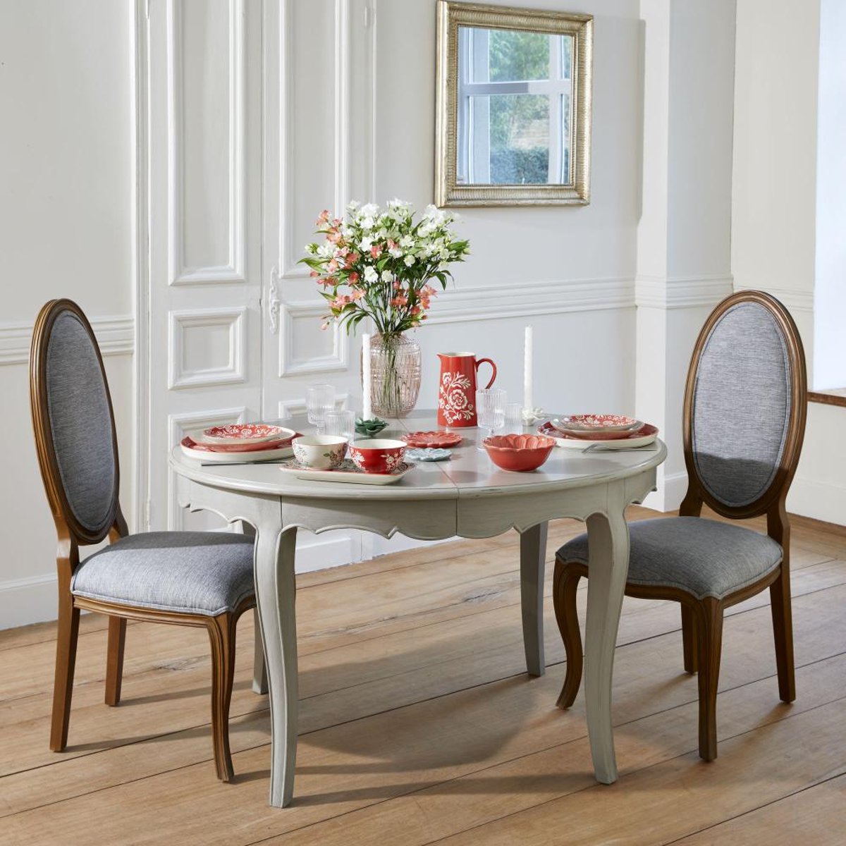 Table Extensible 120x160 Murano beige, AMADEUS