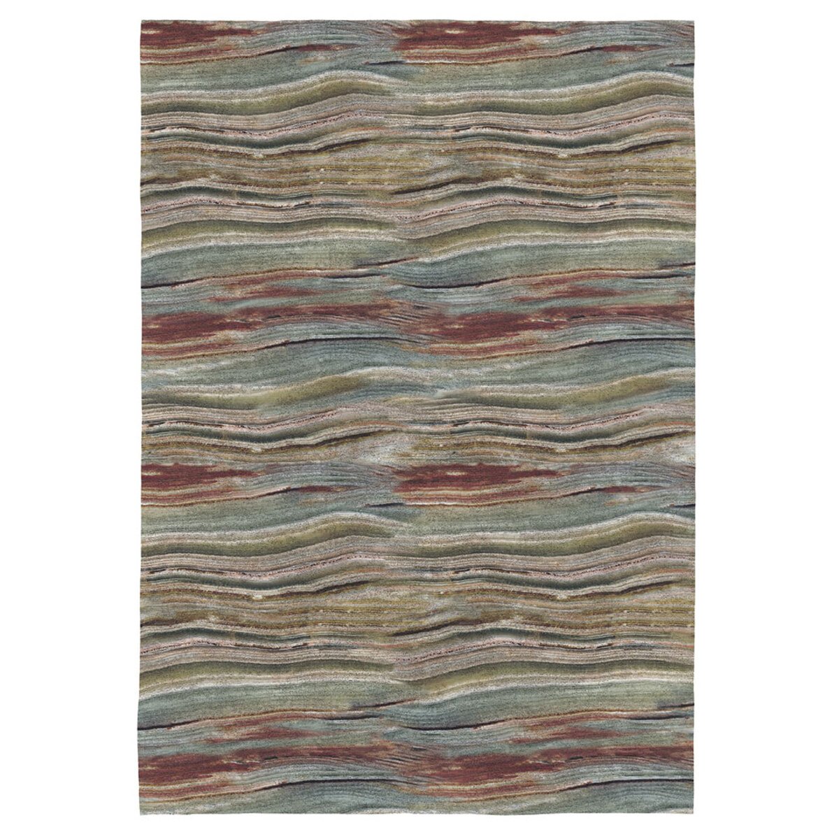 Tapis de salon - Water multicolore, RUGS&RUGS