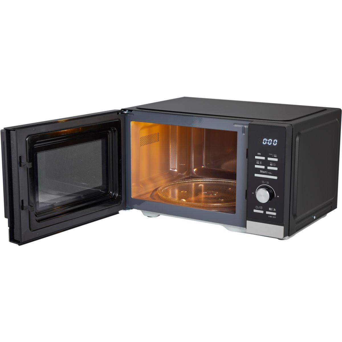 Micro ondes grill EG285 noir, ESSENTIEL B