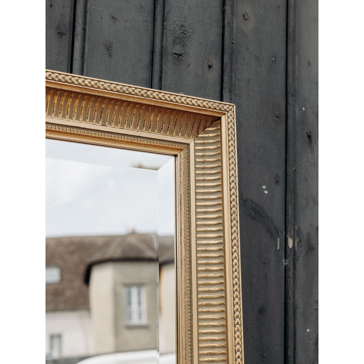 Miroir ancien au cadre doré Georges N°1250 - Bon état doré, DEBONGOUT