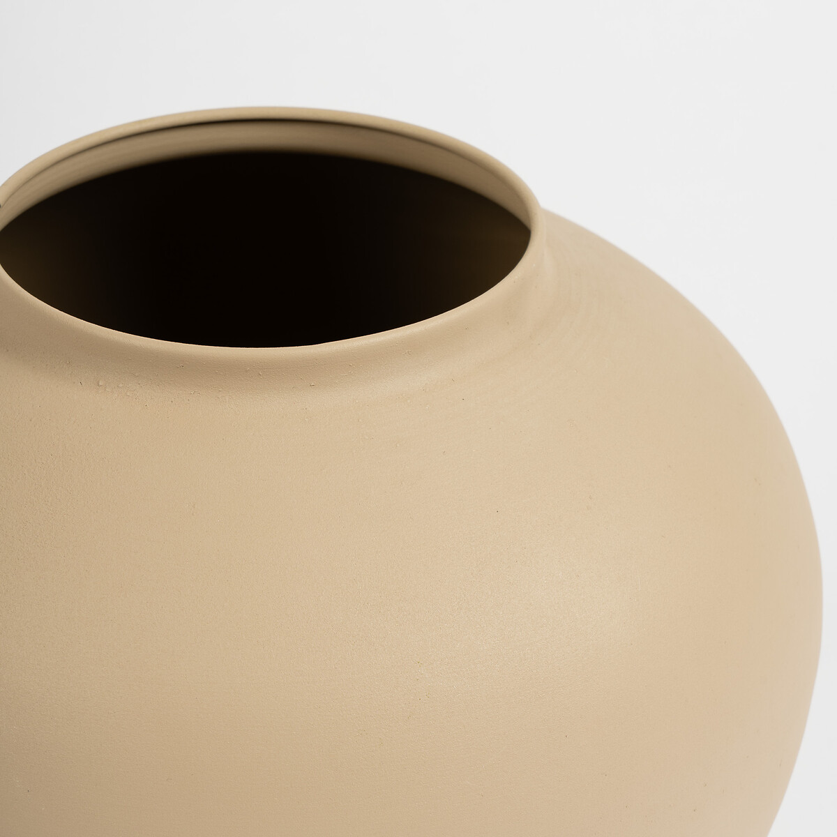 28cm Curved Vase beige, SO'HOME