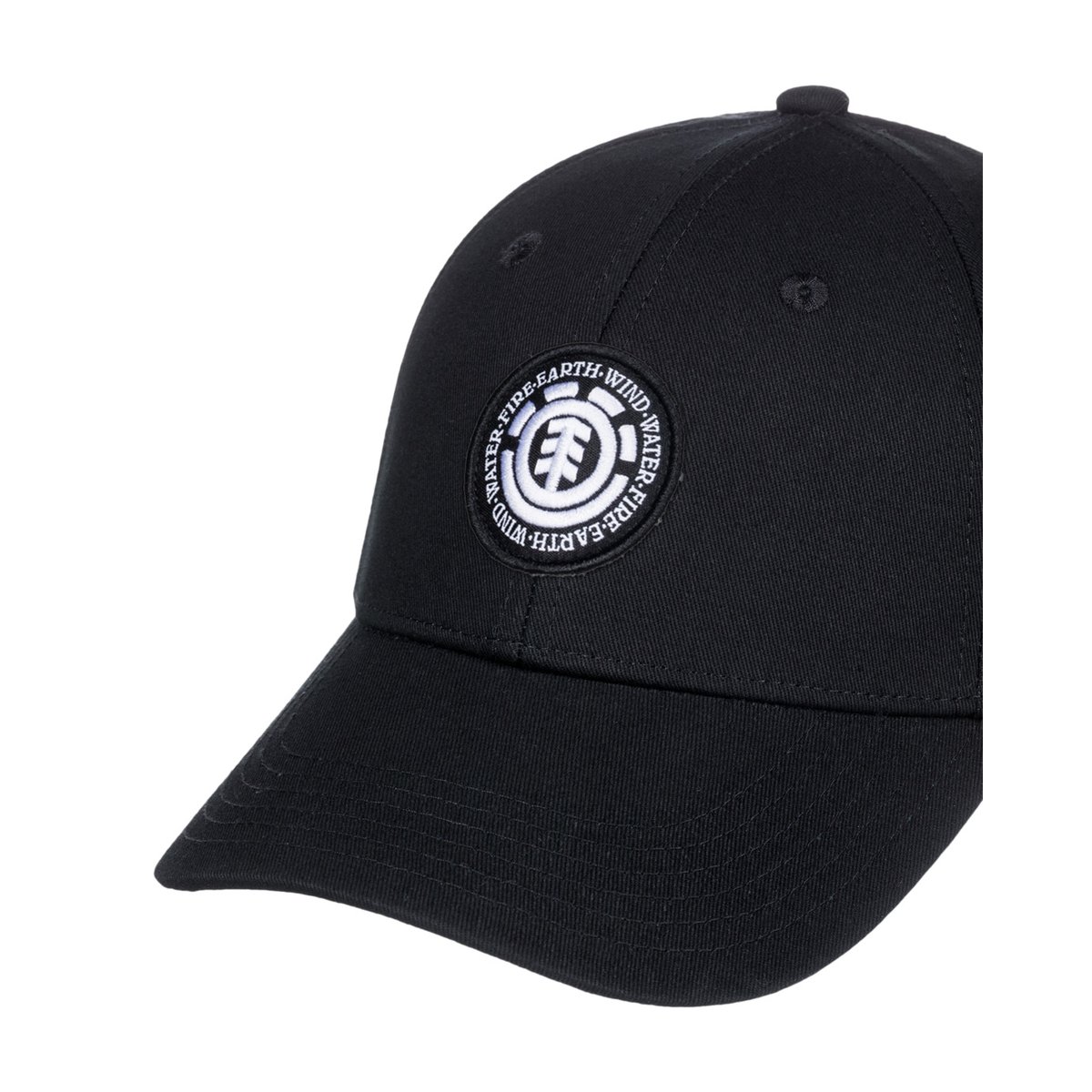 Casquette strapback classique TREELOGO 2.0 noir flint black, ELEMENT
