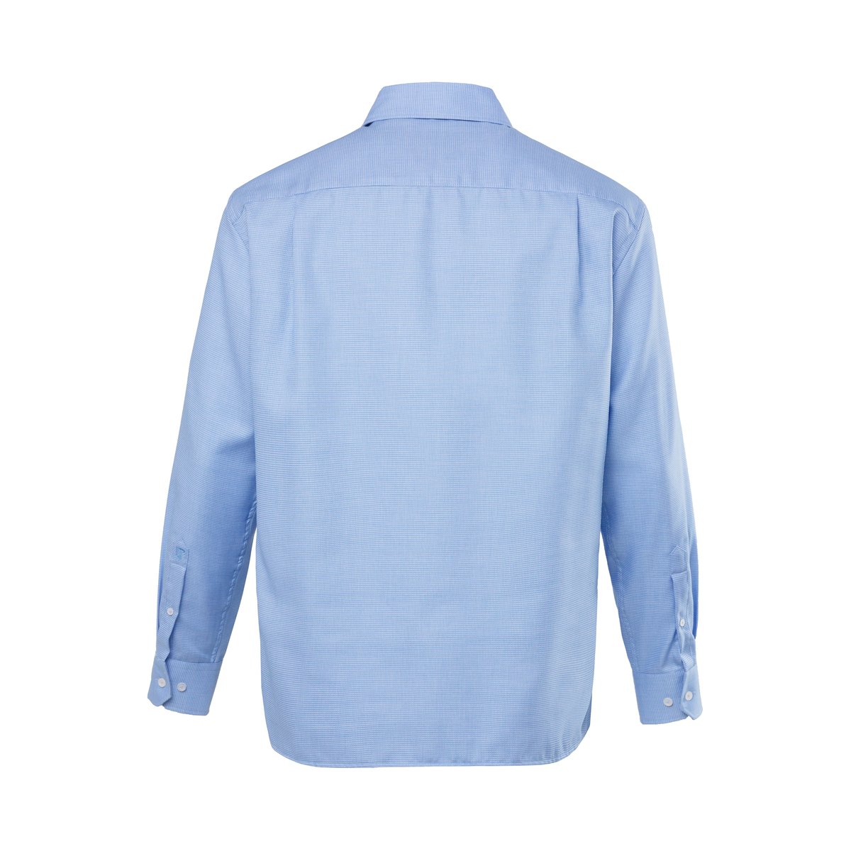 Chemise de ville à manches longues et col gris bleu, JP1880