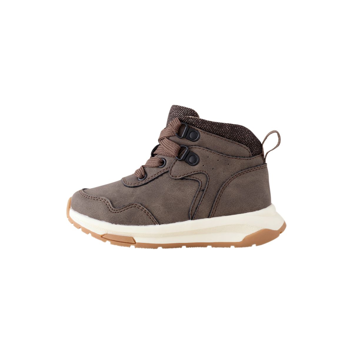 Bottines de marche à doublure chaude marron chocolat, NEXT