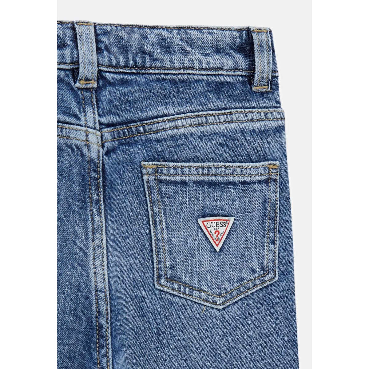 Jean À Strass Flare-Leg bleu, GUESS KIDS