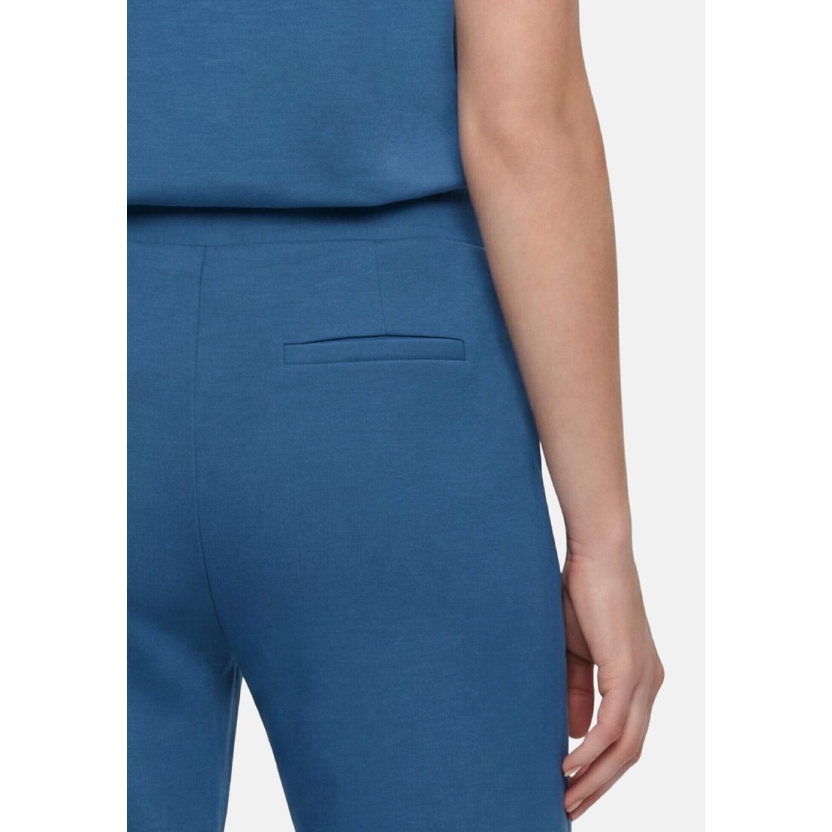 Pantalon à enfiler à poches extérieures blue horizon, BETTY BARCLAY